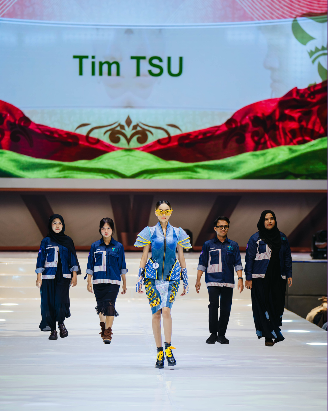 Angkat Potensi Limbah Tekstil Menjadi Karya Fesyen Berkelanjutan, Mahasiswa Desain Produk Tekstil Tiga Serangkai University Jadi Finalis Trendversity UM 2026